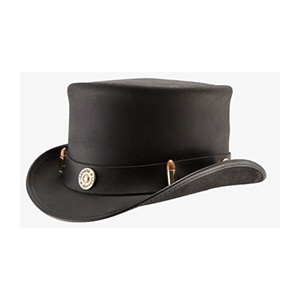 Chapeau en cuir